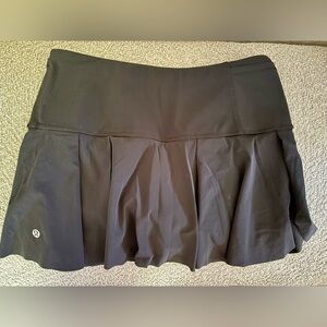 lululemon athletica Black Mini Skirt